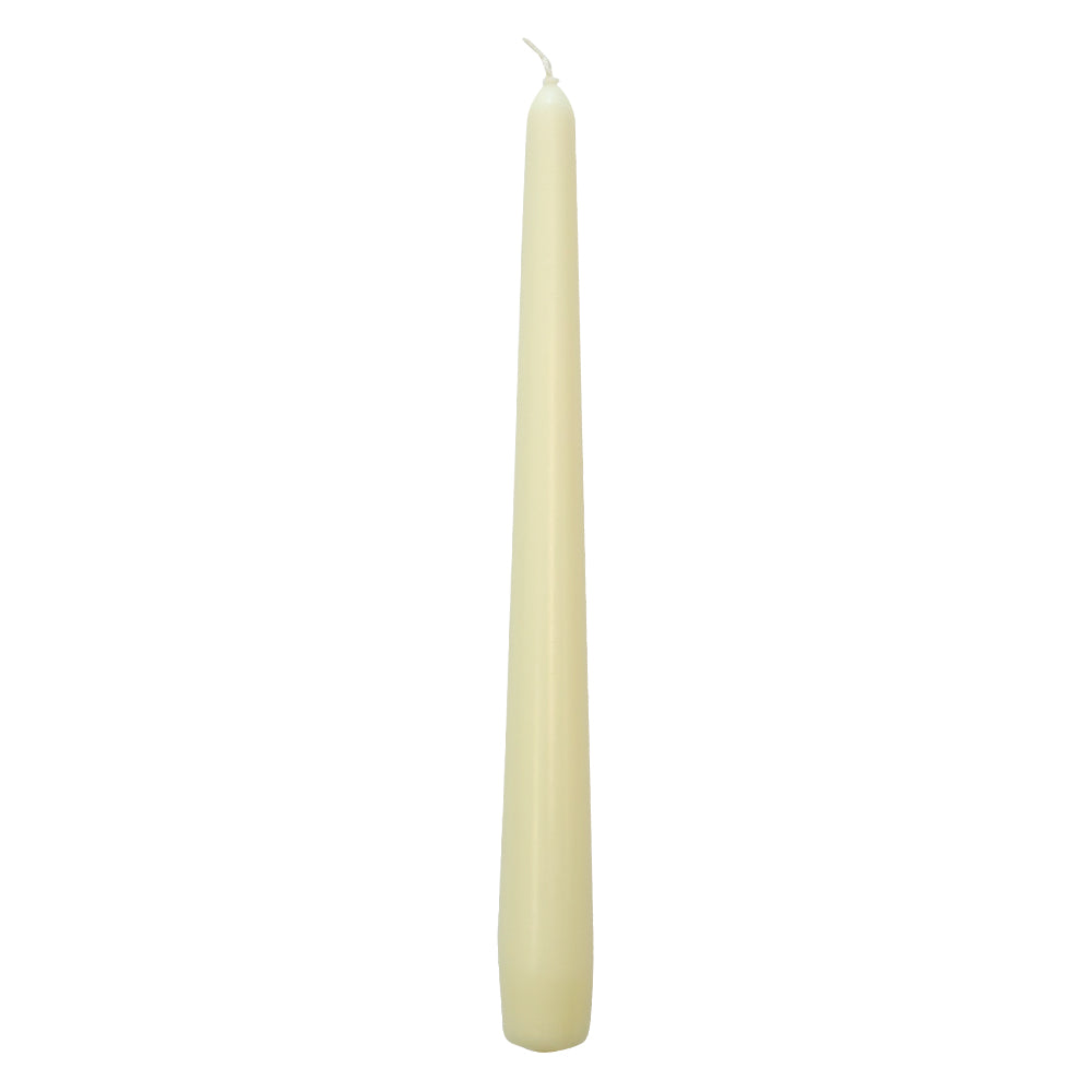 Vela Cónica Essentials 245x24mm Pack.4 Pérola Suave 7h