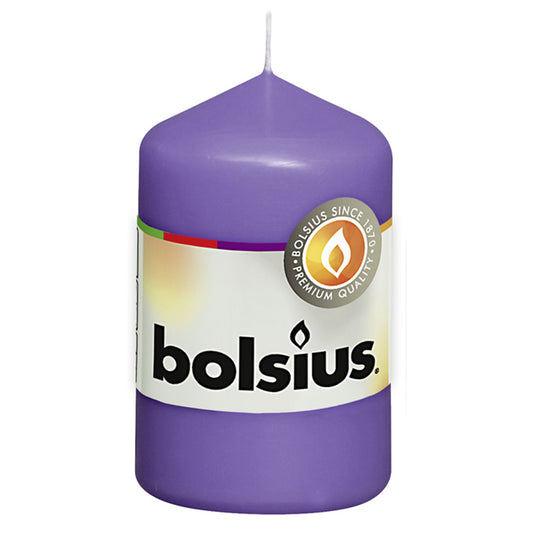 Vela Pilar 80x48mm Violeta 25h