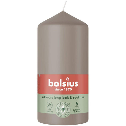 Vela Pilar 120x58mm Taupe 33h