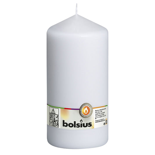 Vela Pilar 200x98mm Branca 120h