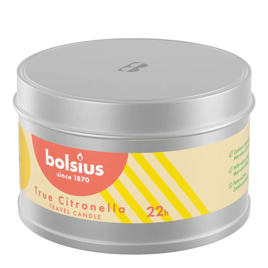 Vela Copo Lata Aromático 49x87mm Citronella 22h