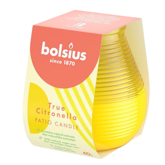 Vela Copo Aromático 94x91mm Citronella Amarelo 40h
