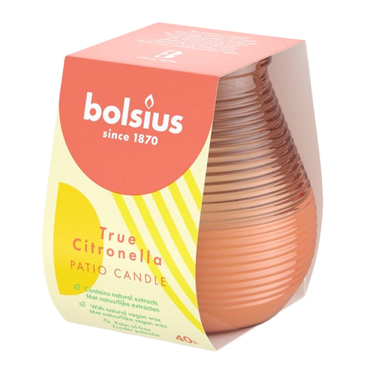 Vela Copo Aromático 94x91mm Citronella Vermelha 40h