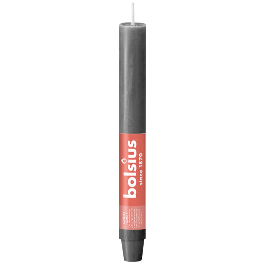 Vela Cónica Rústica XL 230x30mm Pack.9 Cinza Tempestuoso