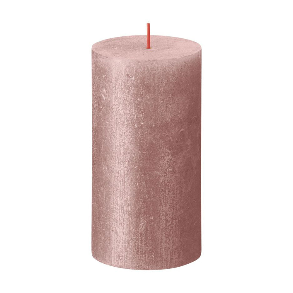 Vela Pilar Shimmer 130x68mm Rosa 60h