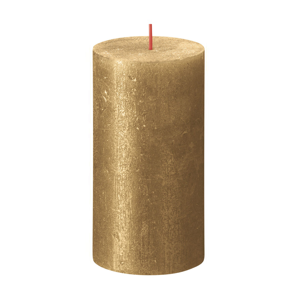 Vela Pilar Shimmer 130x68mm Dourado 60h