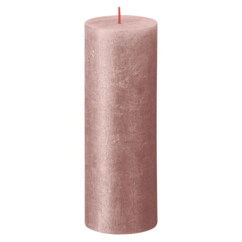 Vela Pilar Shimmer 190x68mm Rosa 85h