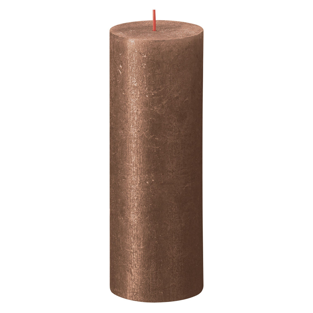 Vela Pilar Shimmer 190x68mm Cobre 85h