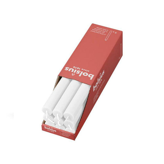 Vela Cónica Rústica 270x23mm Pack.9 Branco Nublado 13h