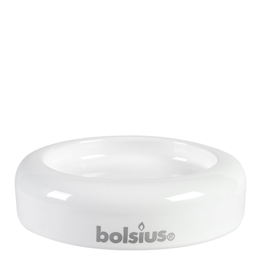 Suporte Difusor Vidro Redondo 25x90mm Branco