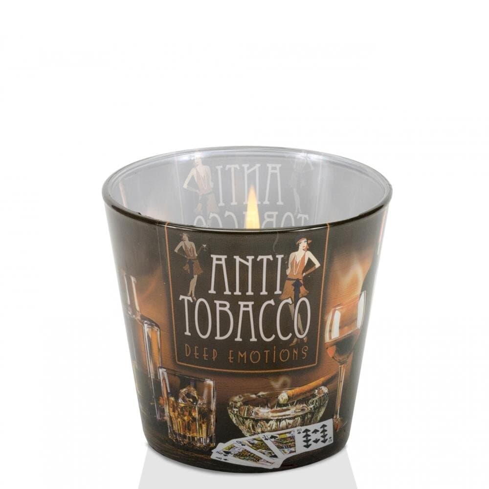 Vela Copo Aromático Anti-Tabaco Emoções 30h