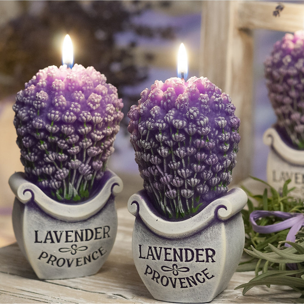 Vela Aromática Bouquet Lavender Caixa 140mm