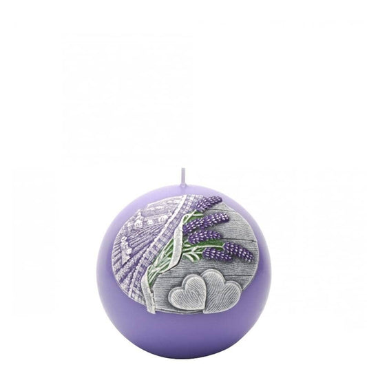 Vela Bola Aromática Lavender Kiss 80mm