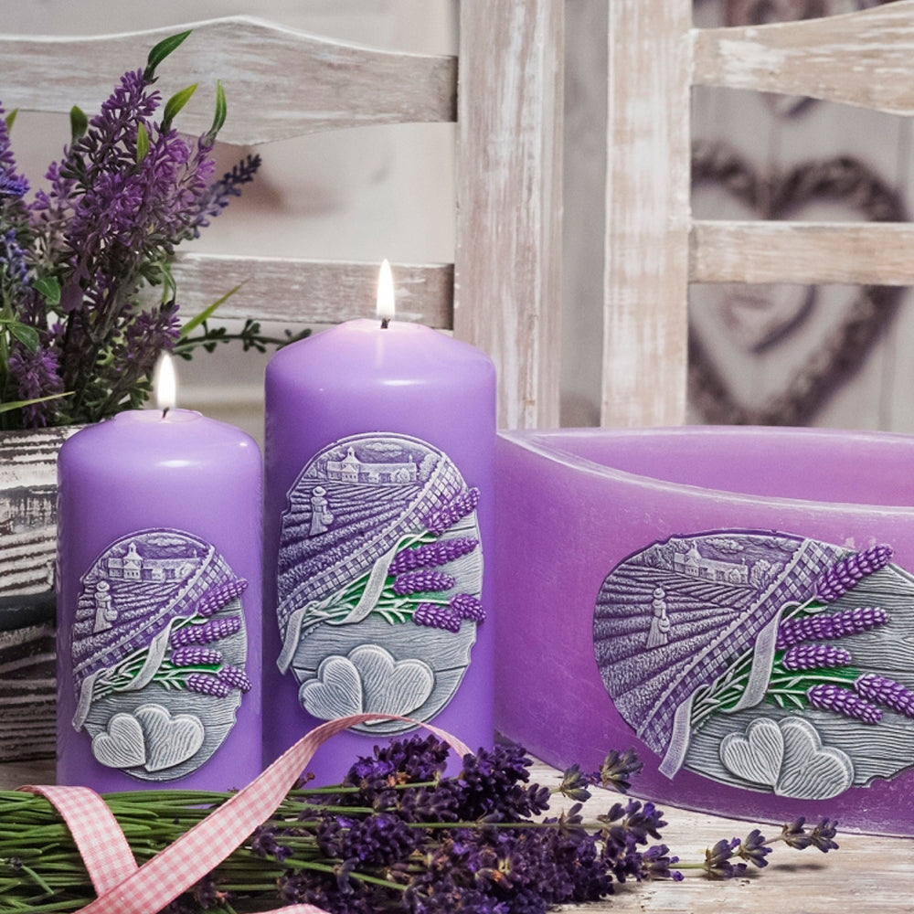 Lanterna Oval Lavender Kiss 265x95mm