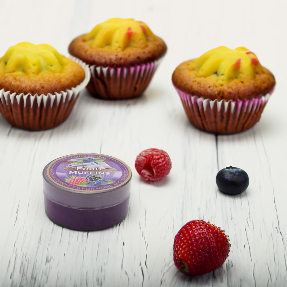 Vela Aromática Piccolo Fruit Muffins 8h