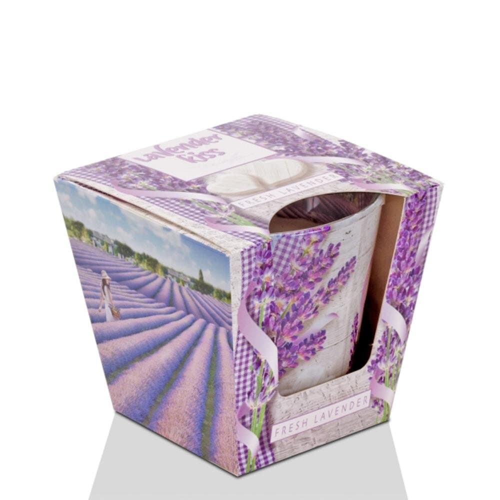 Vela Copo Aromático Beijo de Lavanda 30h