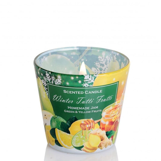 Vela Copo Aromático Tutti Frutti Inverno 30h