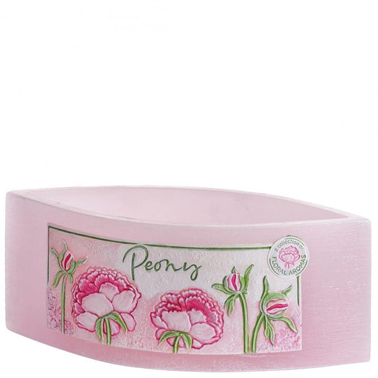 Lanterna Oval Peony 265X95mm Rosa