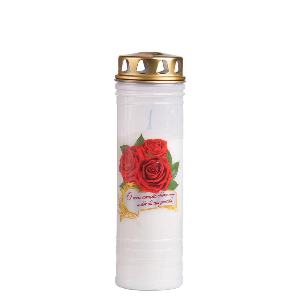 Vela Círio 60LL Rosas 420gr