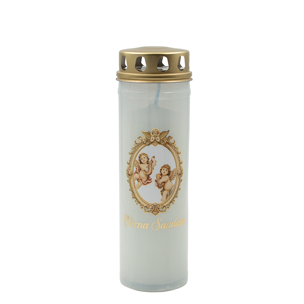 Vela Círio 60LL Planeta Anjos Dourado 340gr