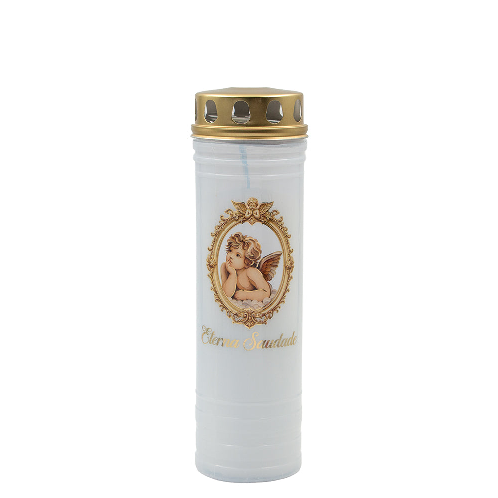 Vela Círio 60LL Anjo PensadorDourado 420gr