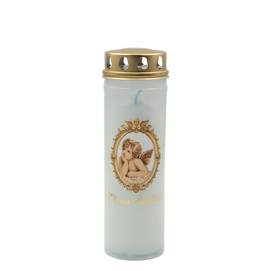 Vela Círio 60LL Anjo Pensador Dourado 340gr