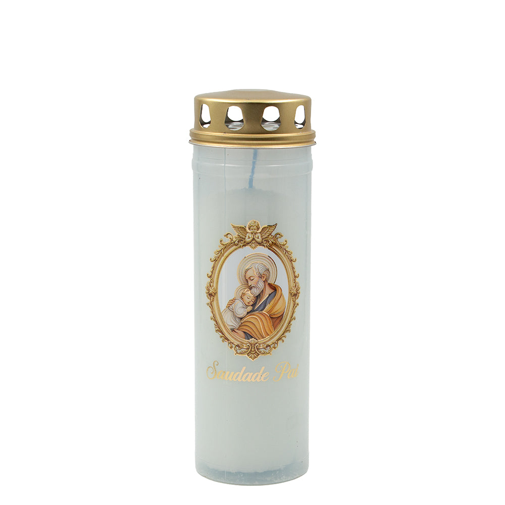 Vela Círio 60LL Amor de Pai Dourado 340gr