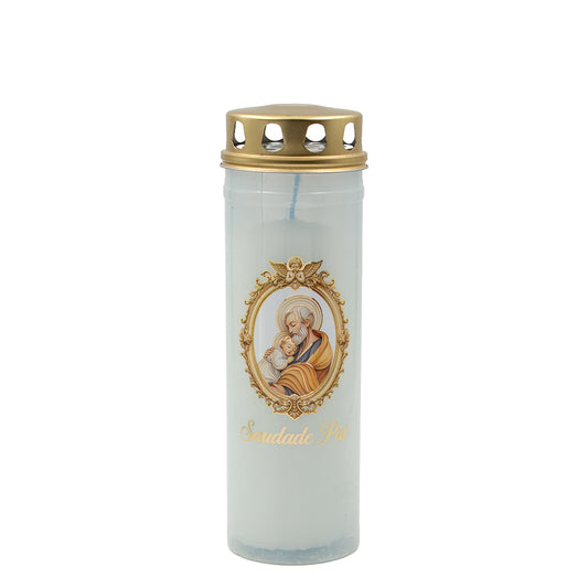 Vela Círio 60LL Amor de Pai Dourado 340gr