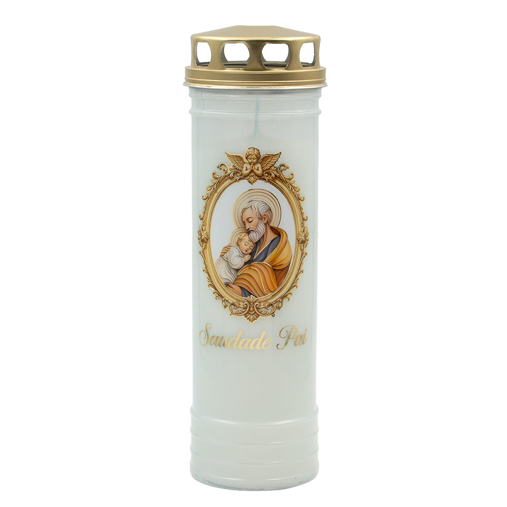 Vela Círio 8024 Amor de Pai Dourado 720gr