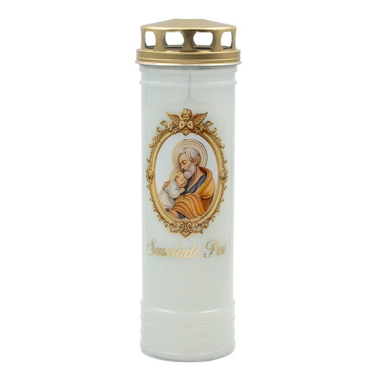 Vela Círio 8024 Amor de Pai Dourado 720gr