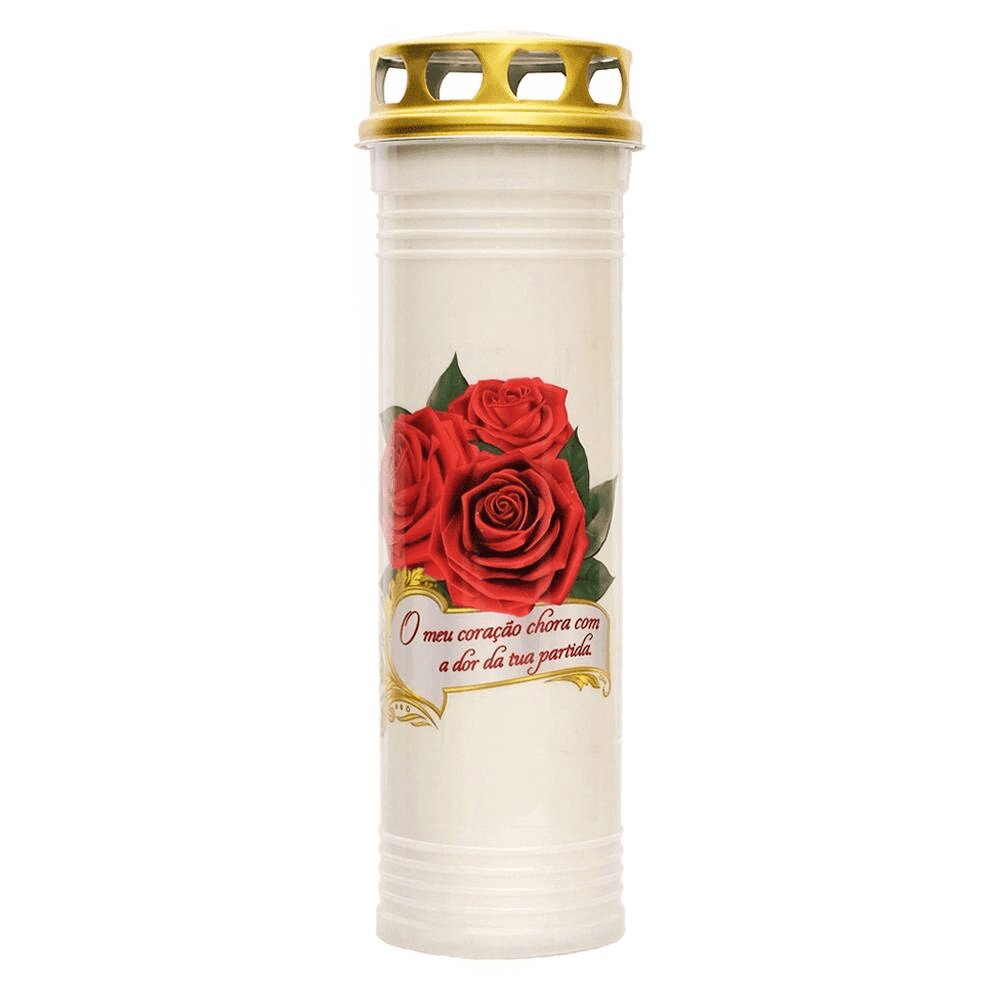 Vela Círio 80LL Rosas 560gr