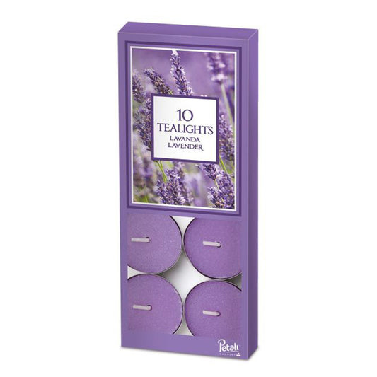 Vela Tealight Aromático Pack.10 Lavanda 4h