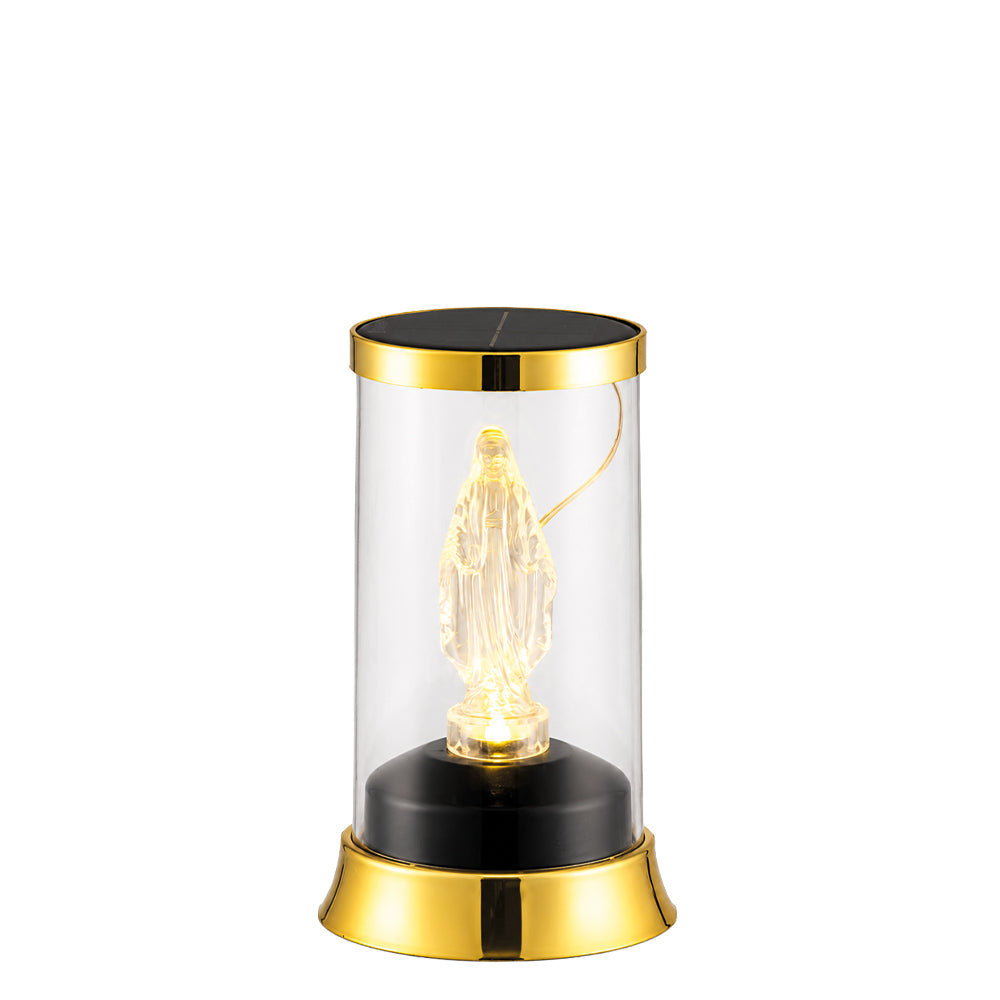 Vela Candeeiro Solar Maria Dourado 1045