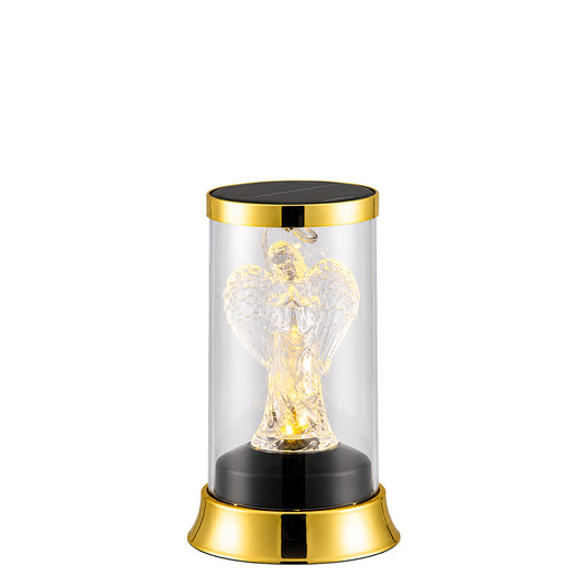Vela Candeeiro Solar Anjo Dourado 1049