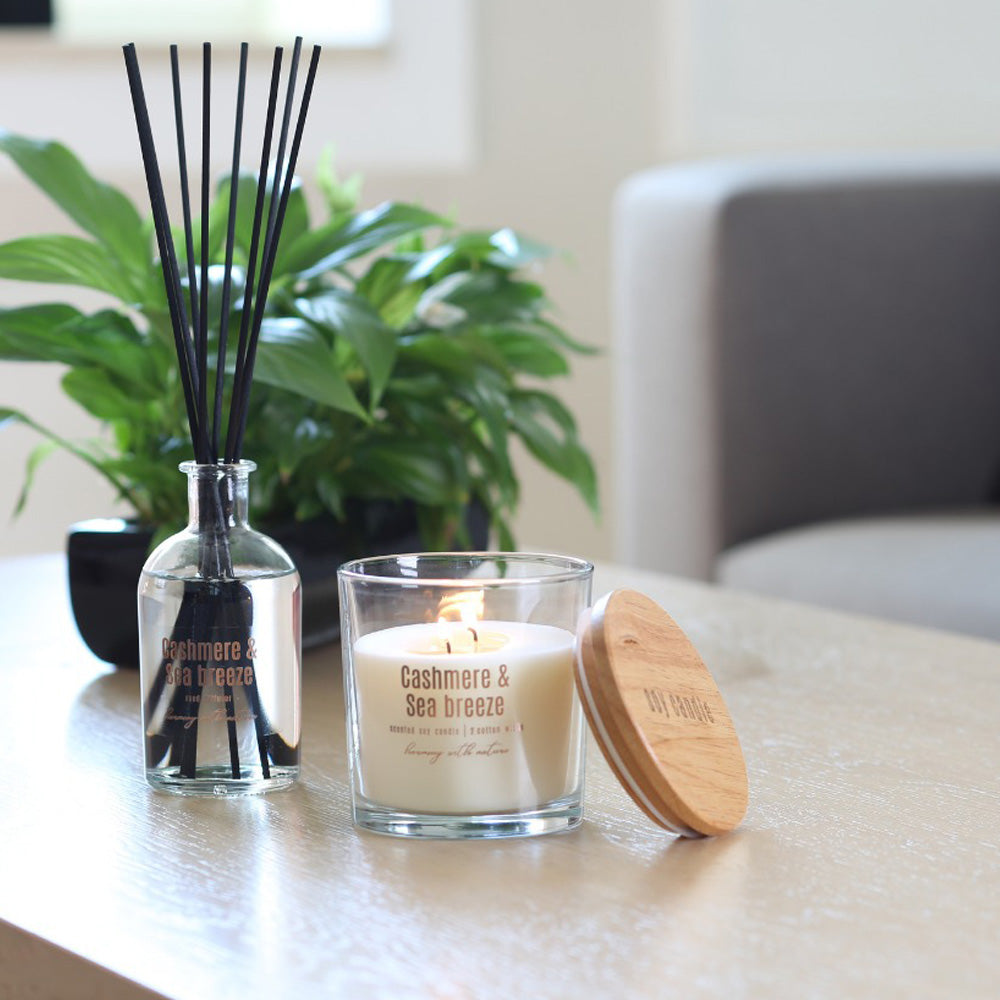 Ambientador Aromático 230ml Caxemira & Brisa Mar 12 semanas