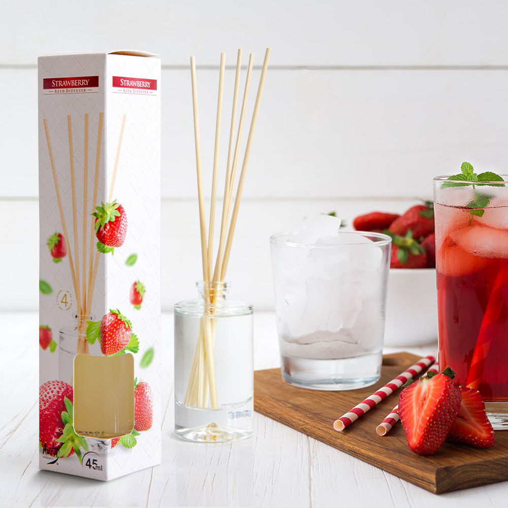 Ambientador Aromático 45ml Morango 4 semanas