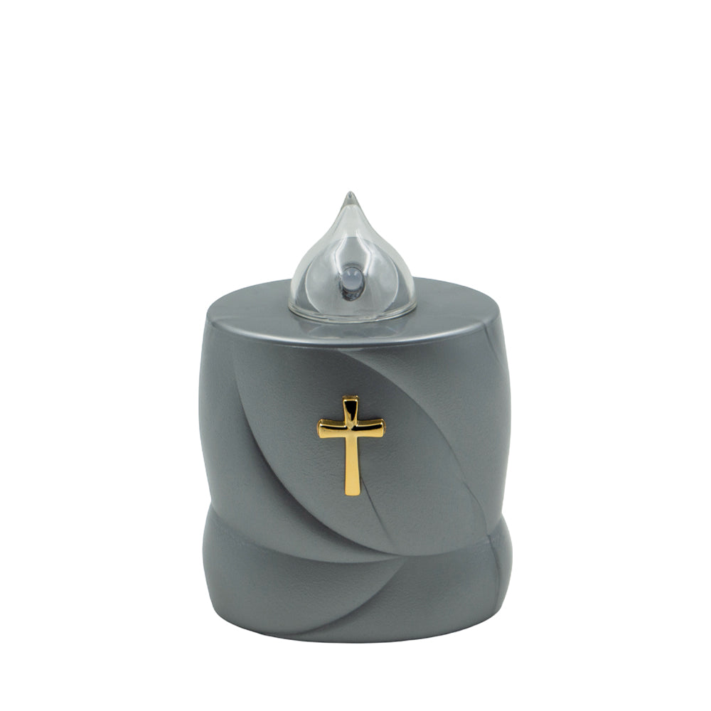 Vela Elétrica D500 CP. Prateado Cruz