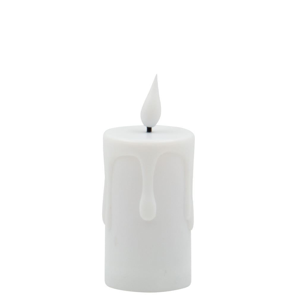 Vela Elétrica Chama Real Led 16