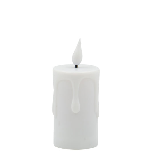 Vela Elétrica Chama Real Led 16