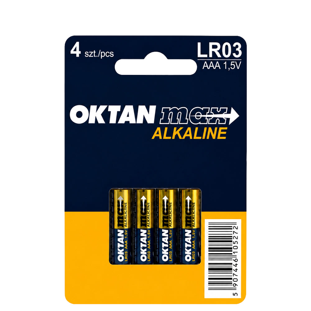 Pilhas Alcalinas OKTAN MAX AAA LR03