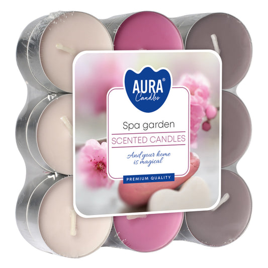 Vela Tealight Aromática Spa Jardim Pack.18