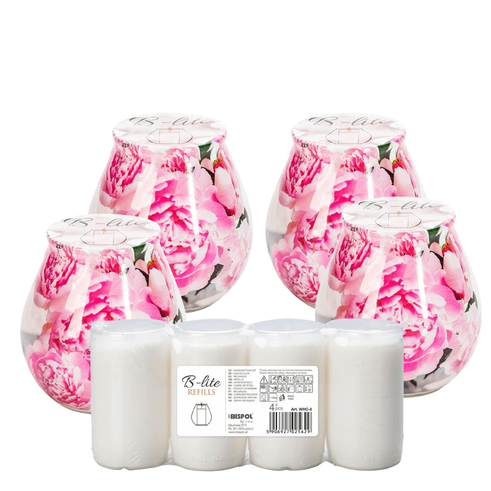 Pack Vela Exterior Jardim Rosas