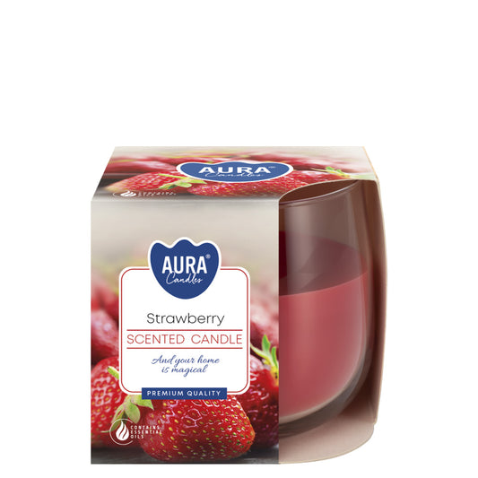 Vela Copo Aromático SN71 Morango 24 h