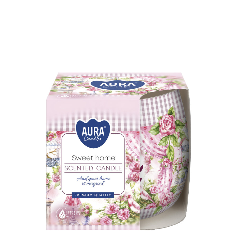 Vela Copo Aromático Doce Lar 20h