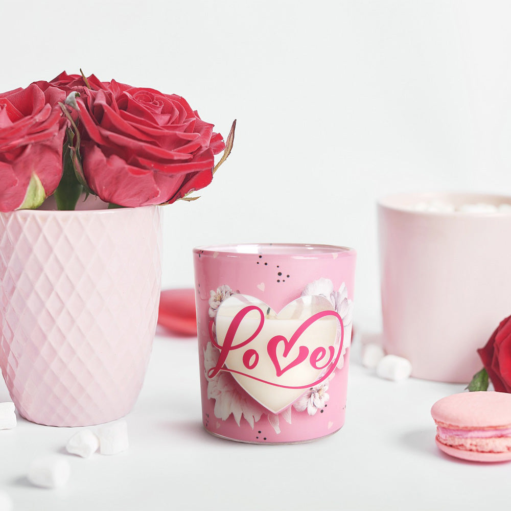 Vela Copo Aromático SN72S Carta de Amor