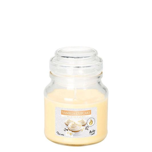 Vela Frasco Aromático SND71 Bolo Baunilha 28h