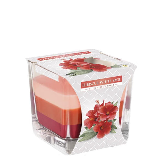 Vela Copo Aromático Hibisco & Salva Branca 32 h
