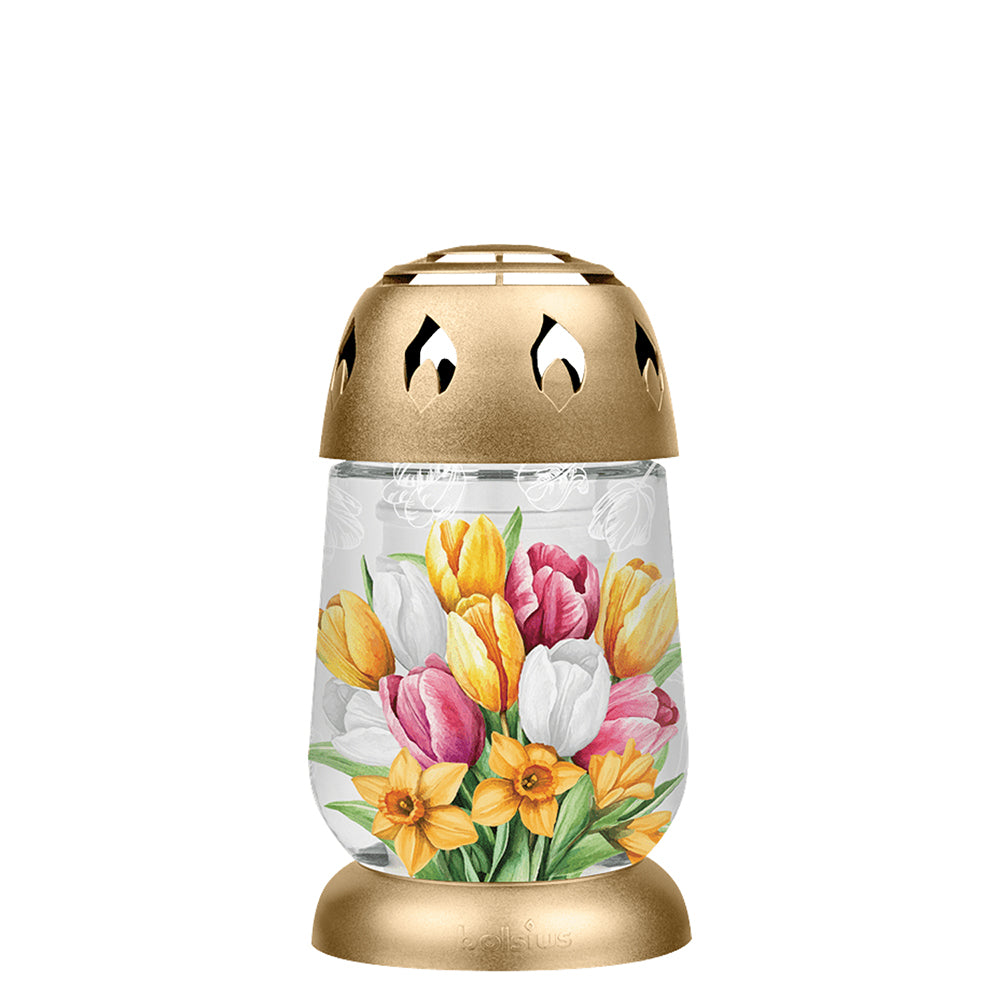 Vela Candeeiro de Vidro Primavera (Recarga 0440)