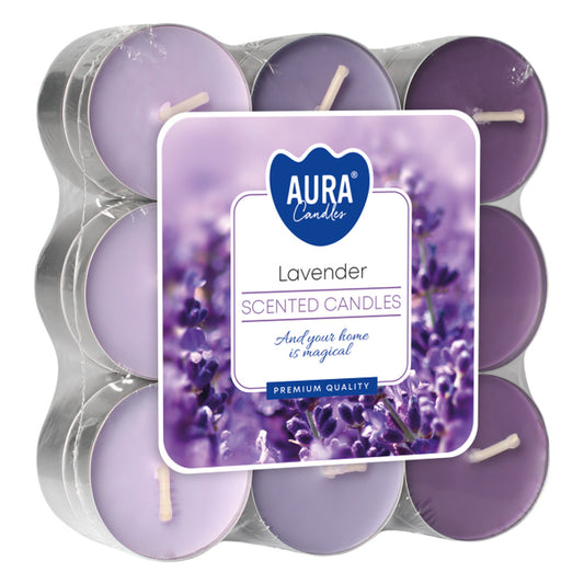 Vela Tealight Aromática Lavanda Pack.18